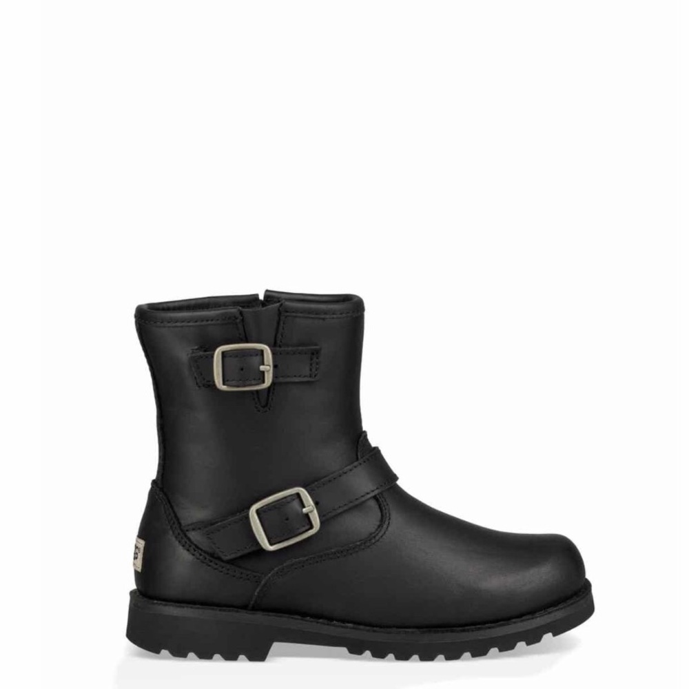 UGG Harwel Buckled Leather Boot